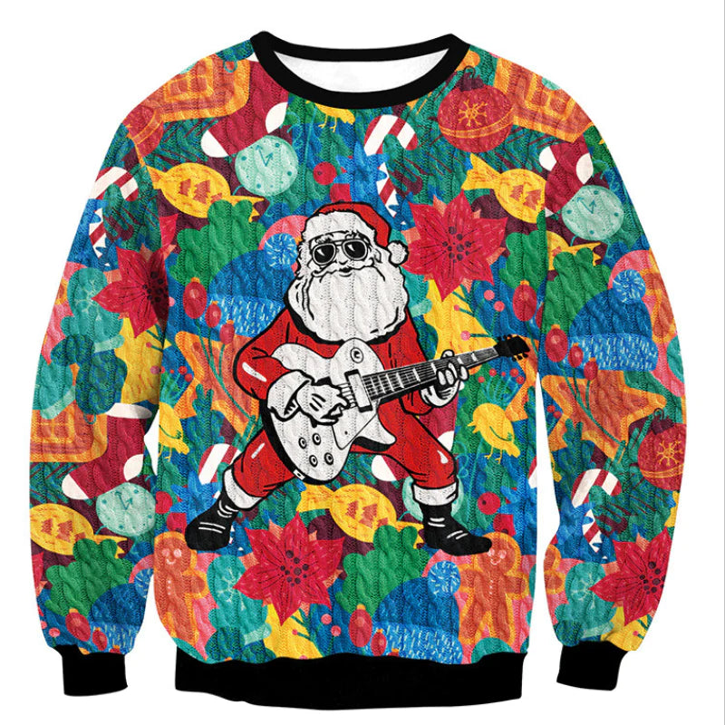 Ugly sales sweater santa