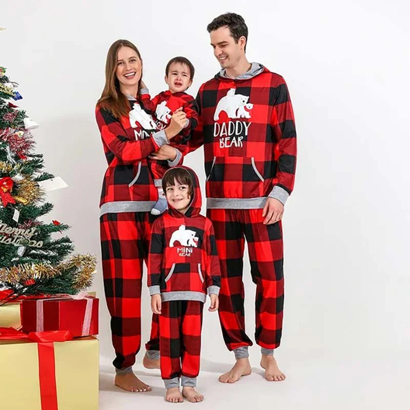 family matching Christmas pyjama set