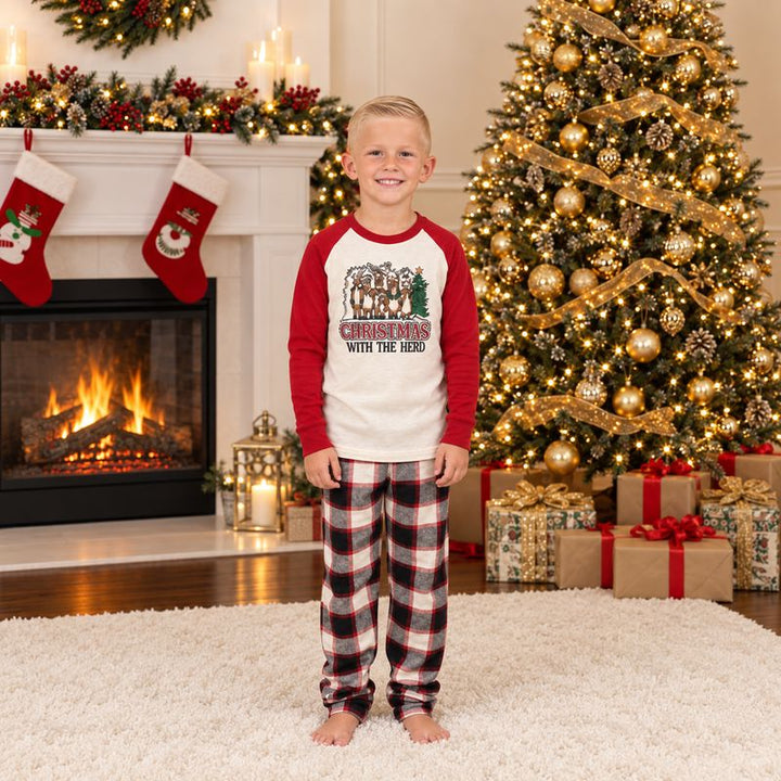 Christmas With the Herd Family Matching Pyjamas