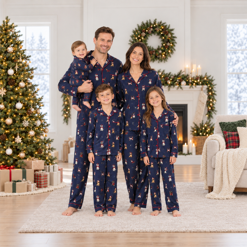 Dogs Family Matching Pajamas