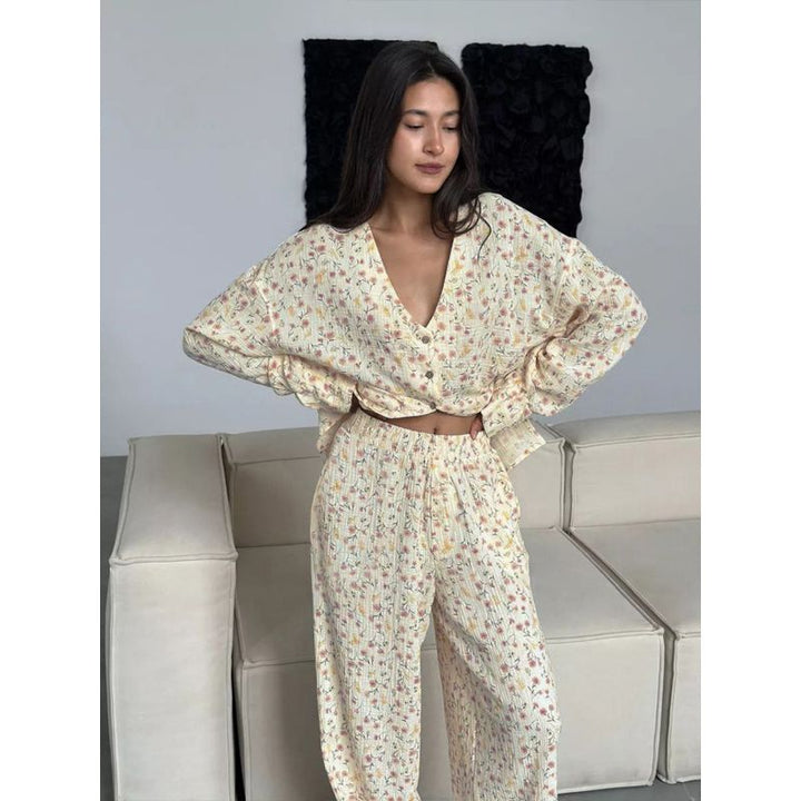 Floral Breeze Pajamas