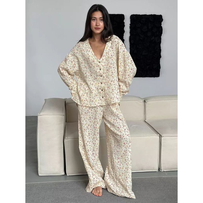 Floral Breeze Pajamas