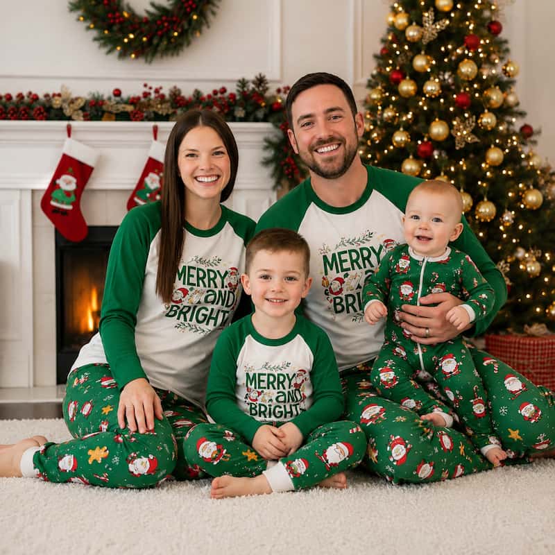 Gnome Matching Family Christmas Pajamas