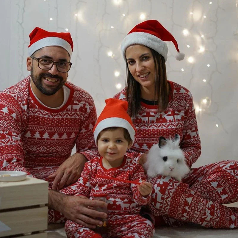 Red Moose Long Sleeve Family Matching Christmas Pyjamas