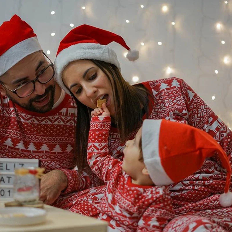 Red Moose Long Sleeve Family Matching Christmas Pyjamas