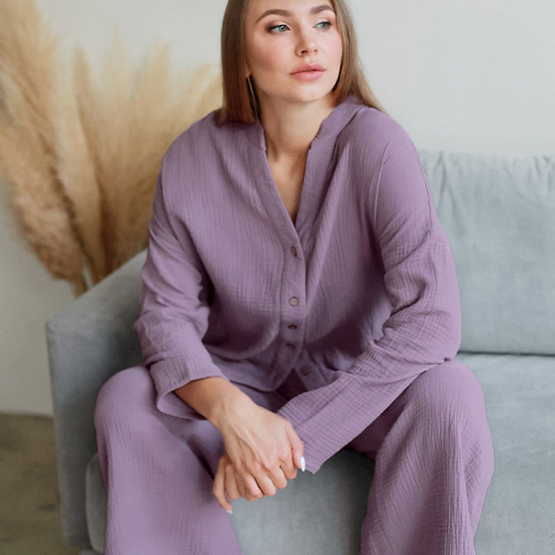 Cotton summer pyjamas womens hot sale