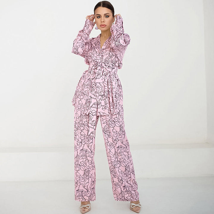 the pink rose pyjamas